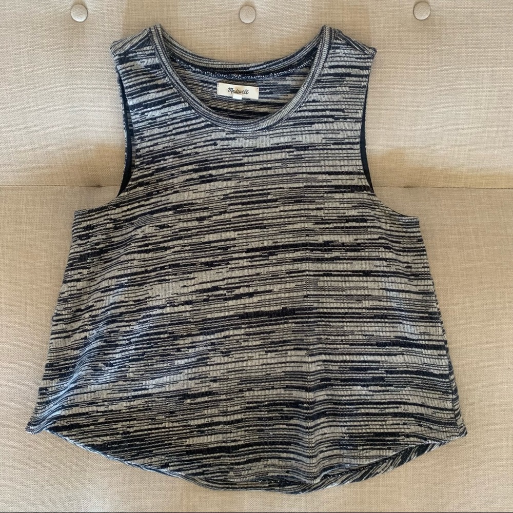 Madewell knit cropped tank